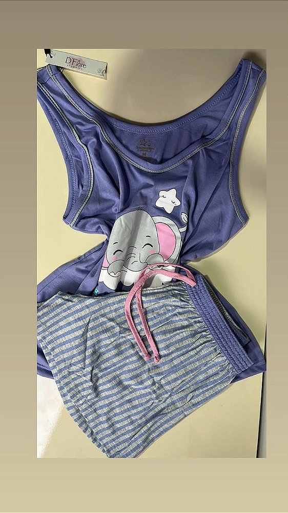 Baby Doll Sonho de Lavanda