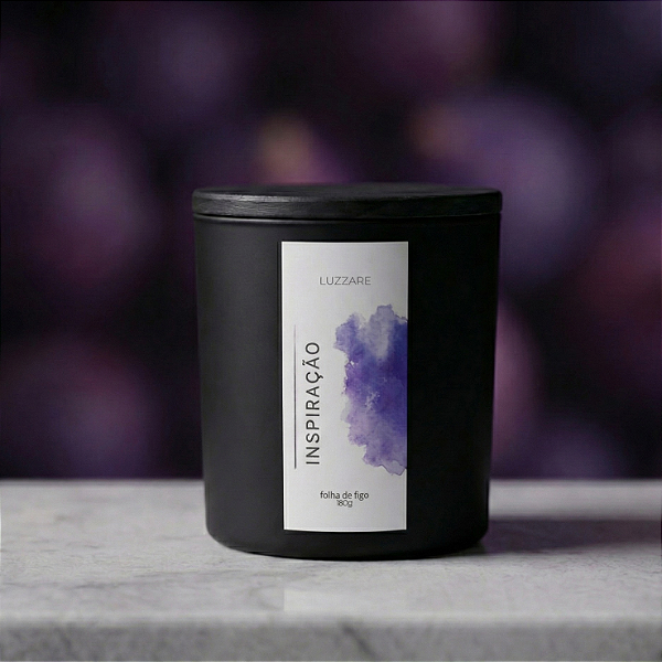 Vela Aromática 180g Folha de Figo