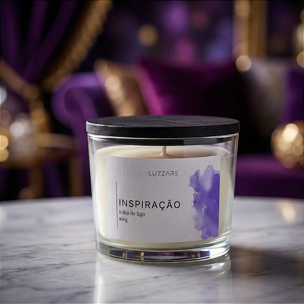 Vela Aromática 100g Folha de Figo