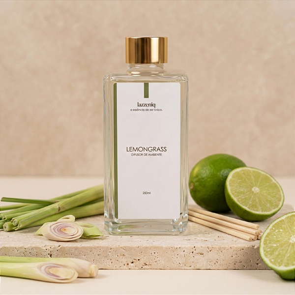 Difusor de Ambiente Premium 250ml Lemongrass