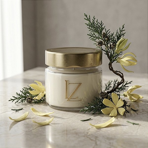 Vela Perfumada Premium 140g Cypress Ylang