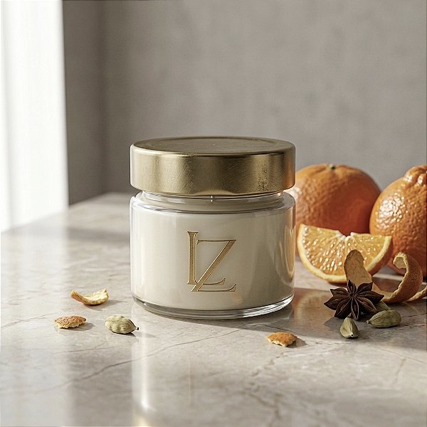 Vela Perfumada Premium 140g Orange Cairo