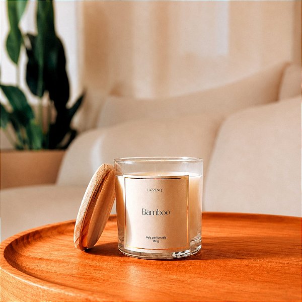 Vela Perfumada Premium 180g Bamboo