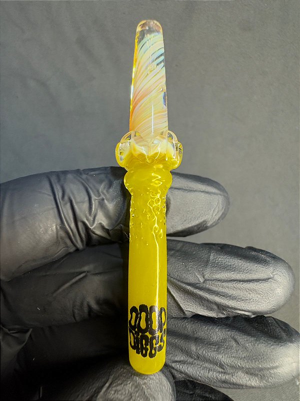 Piteira de Vidro - Full color Implosion 7CM X 8MM