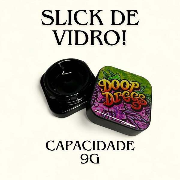 SLICK DE VIDRO - PRETO