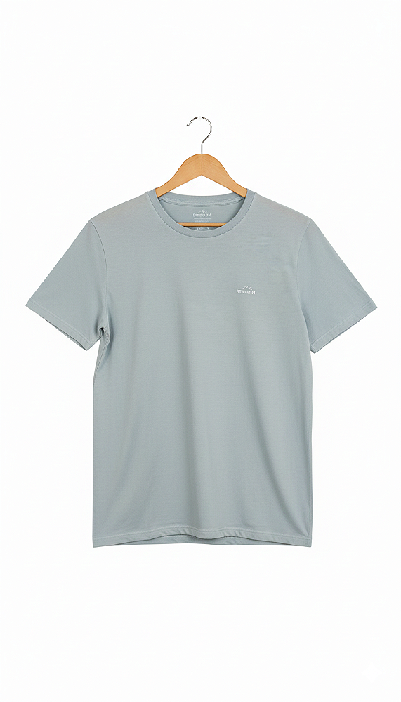 Camisa Mentawai Cinza Estonada Estampa Tribal