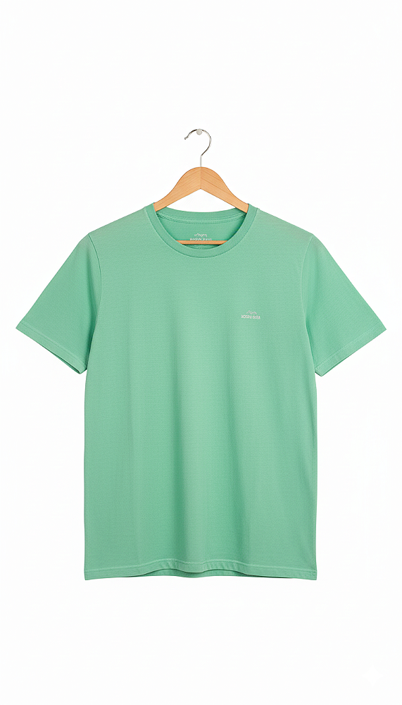 Camisa Mentawai Verde Estonado Estampa Floral