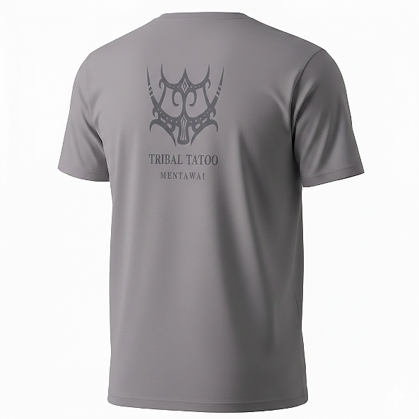 Camisa Tribal 100% Algodão 30.1 Penteada Premium Estonada