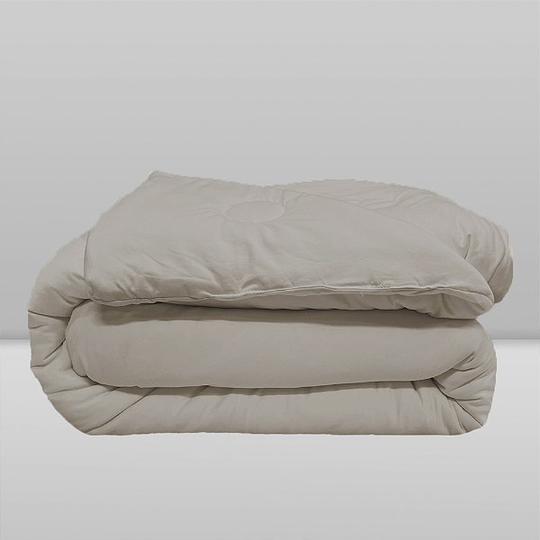 Edredom Marshmallow - Cinza Claro