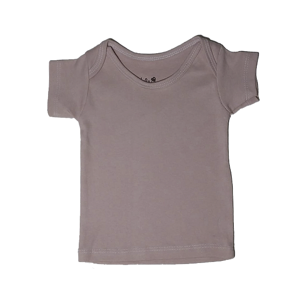 Camisa Meia Manga Lisa Menina Cotton - PMG