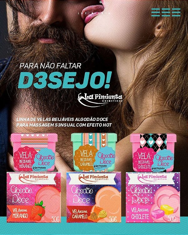 VELAS BEIJÁVEIS LA PIEMNTA 50g