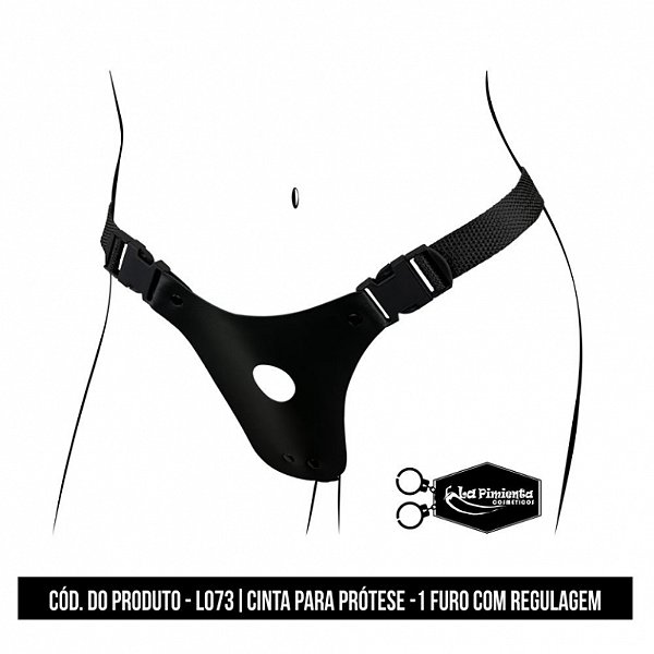 CINTA PARA PROTESE 01 FURO LA PIMENTA