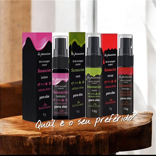 SENSAÇÕES SOFISTICATTO 15g