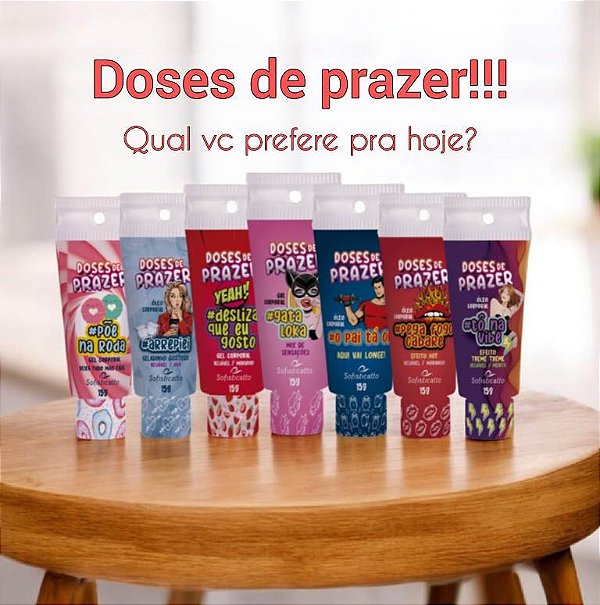 DOSES DE PRAZER SOFISTICATTO 15g