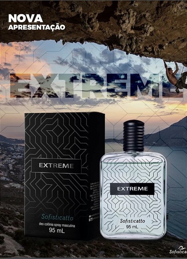 EXTREME DEO COLONIA MASCULINA SOFISTICATTO 95ml