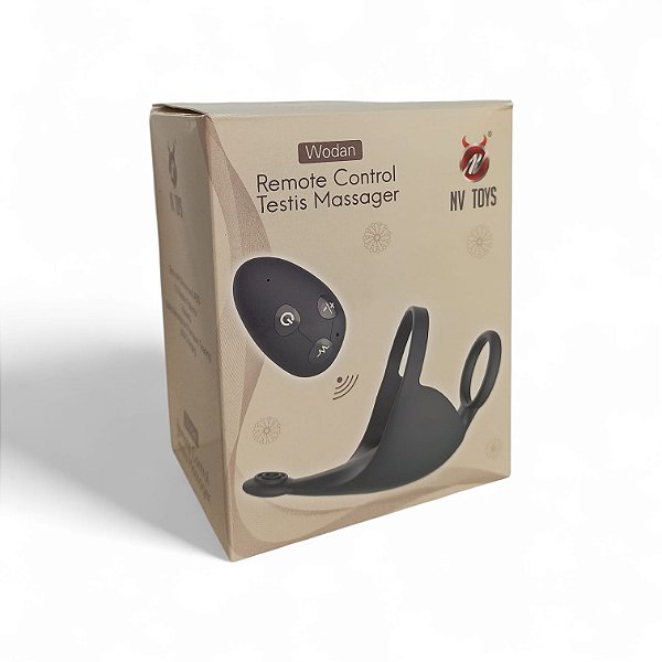 ANEL PENIANO VIBRADOR DE PERINEO COM CONTROLE