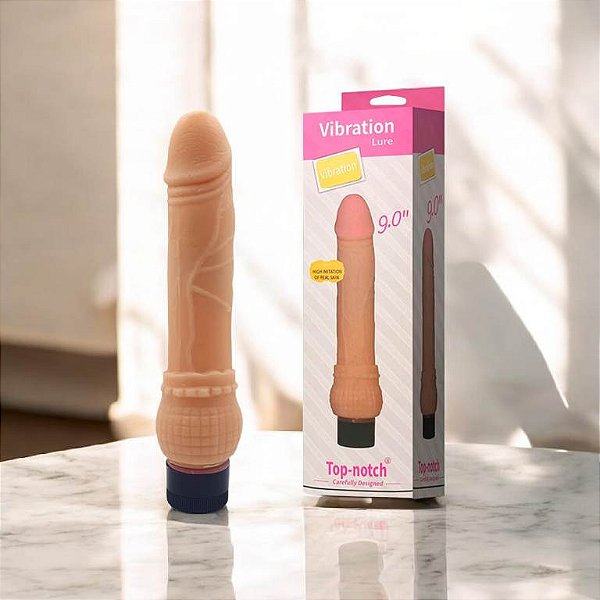 PENIS VIBRADOR CYBER-SKIN TOP-NOTCH 9.0