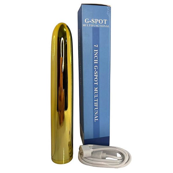 VIBRADOR REC. PERSONAL CROMO 19 CM