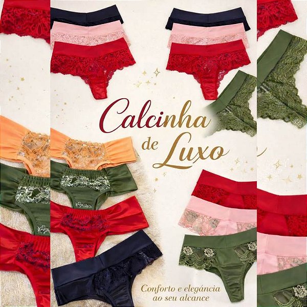 CALCINHA DE LUXO