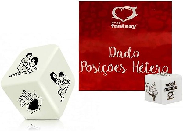 DADO DE POSIÇÕES HETERO SEXY FANTASY