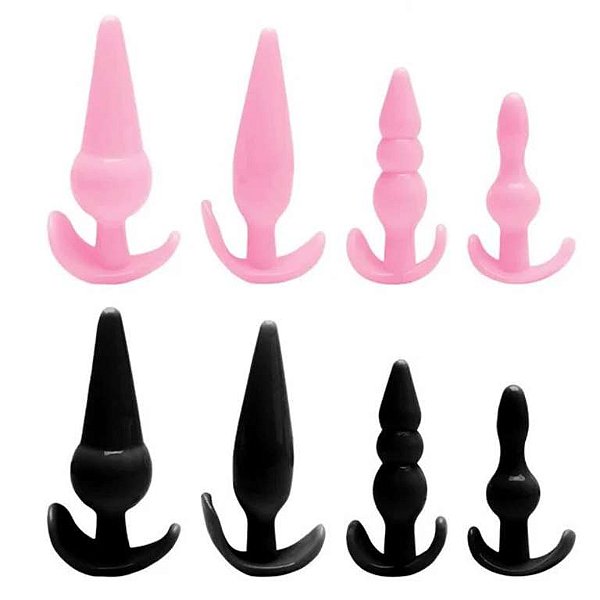 KIT PLUG ANAL DILATADORES 4 UN
