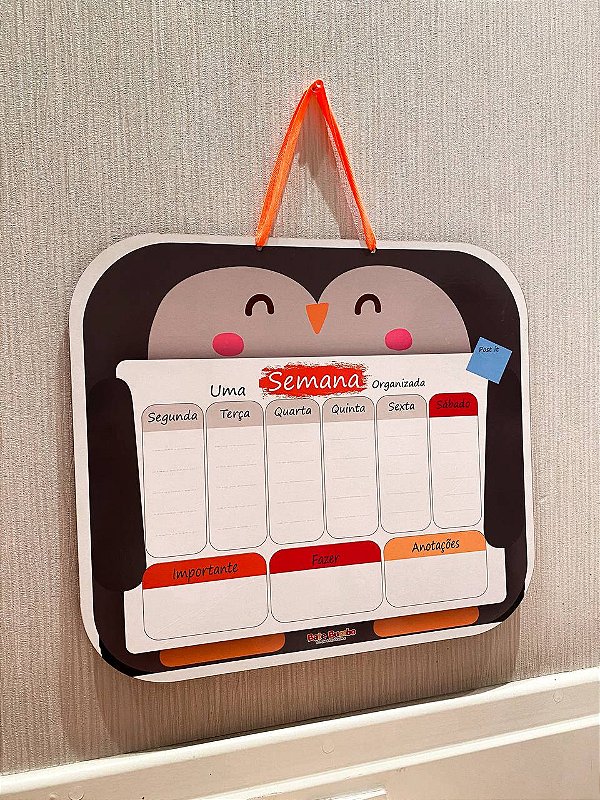 Quadro Organizador Agendinha