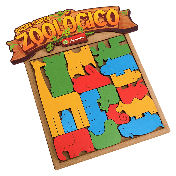 Quebra-Cabeça Zoológico