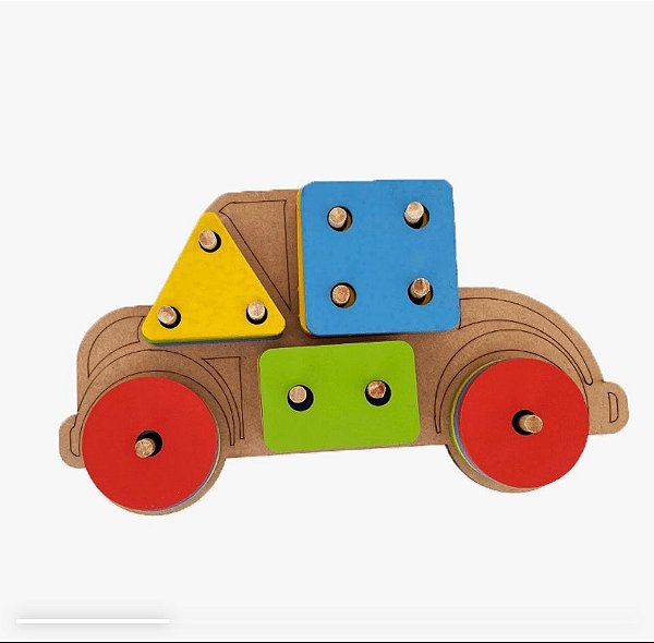 Prancha de Encaixe Carro Pedagógico