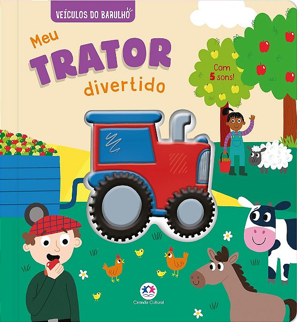 Livro: Meu Trator Divertido com 5 Sons
