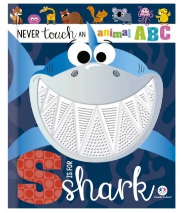 Livro Toque e sinta ABCr Shark - INGLÊS