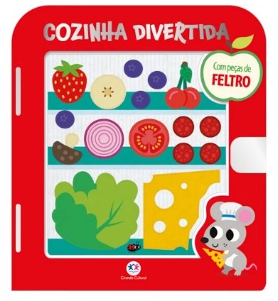 Livro Cartonado Cozinha divertida