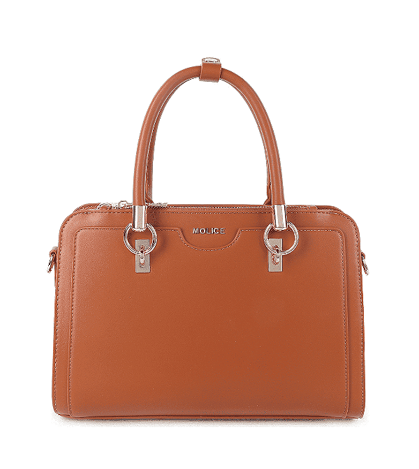 Bolsa Feminina Arminda - Madame Bag com Zíper e Alça Lateral