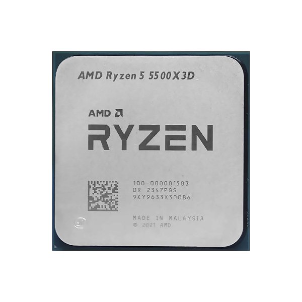 Processador Amd Ryzen 5 5500 3.6ghz (4.2ghz Max Turbo) Am4 Wraith Stealth S/Vídeo Integrado - 100-100000457box