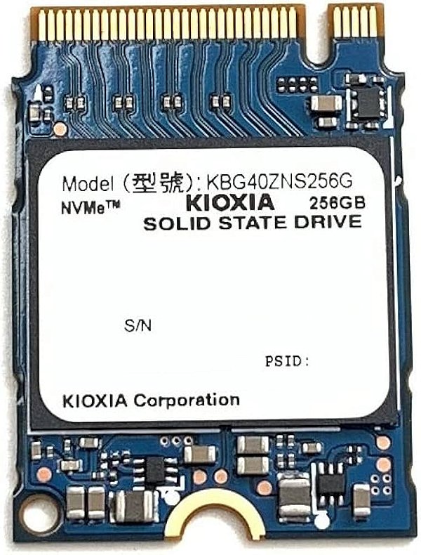 SSD 256GB M2 Nvme 2230 Kioxia ( Mini ) K8G50ZNS256G