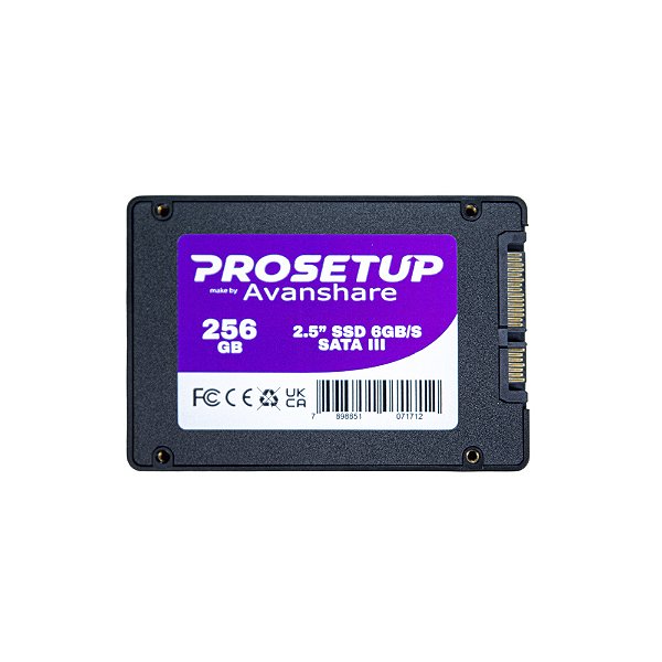 SSD 256GB Sata 2.5" Prosetup Avanshare