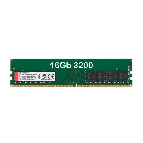 Memória para Desktop DDR4 16GB 3200Mhz CL22 Kingston - KVR32N22S8/16