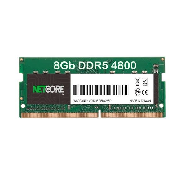 Memoria para Notebook DDR5 8GB 4800Mhz CL40 Netcore - NETS8G4800SO48