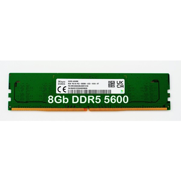 Memoria para Desktop DDR5 8GB 5600Mhz PC5-44800 Hynix - HMCG66AGBUA081N