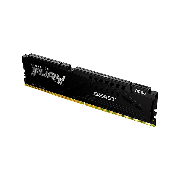 Memoria Ram Kingston Fury Beast 16gb Ddr5 5200mhz 1.25v Black