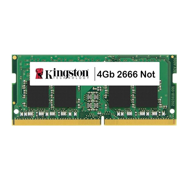 Memoria para Notebook DDR4 4GB 2666Mhz CL19 Kingston - KVR26N19S6/4