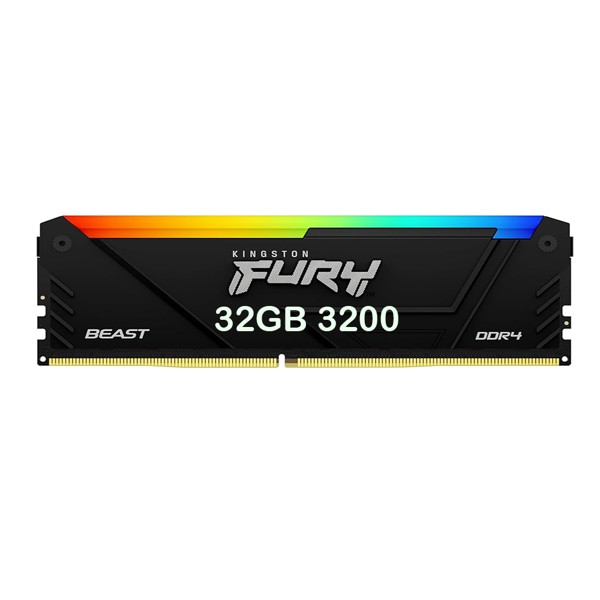 Memoria para Desktop DDR4 32GB 3200Mhz CL16 Kingston HyperX Fury Beast Black - KF432C16BB2A/32