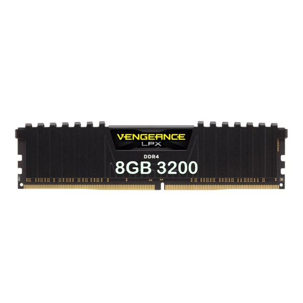 Memoria para Desktop DDR4 8GB 3200Mhz Corsair Vengeance - CMK8GX4M1E3200C16