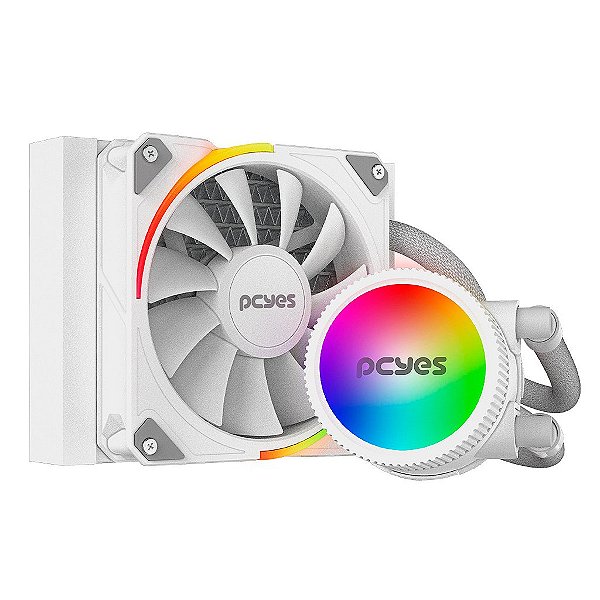 Water Cooler Sangue Frio 3 Argb White Ghost 120Mm Tdp 200W Argbsf3120Wgbr