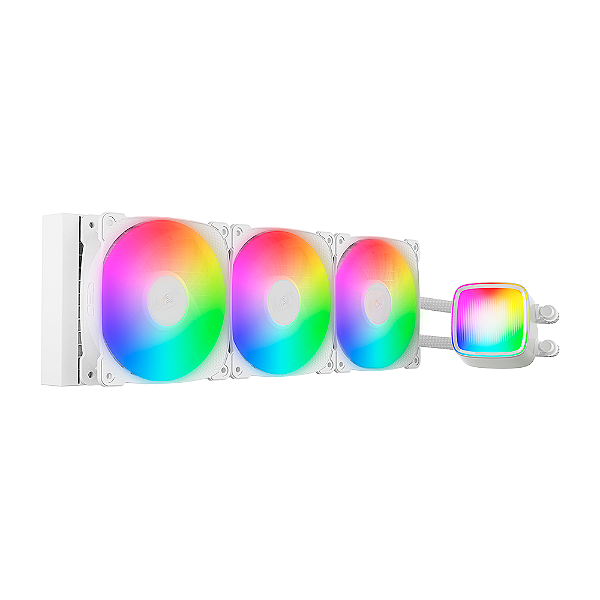Water Cooler Geometric Future Eskimo Pro Neon 36 W RGB Branco