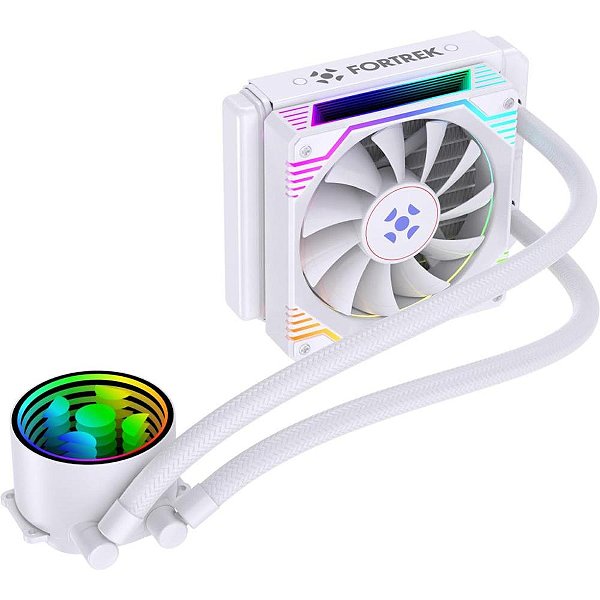 Water Cooler Fortrek Breezy 120mm Fan ARGB Branco