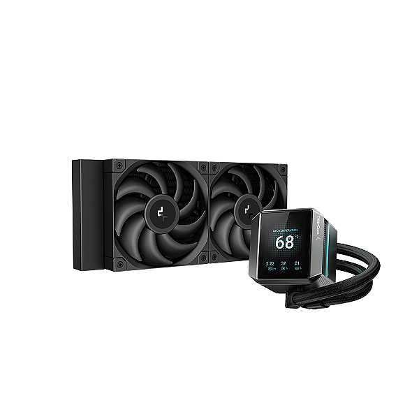 Water Cooler DeepCool Mystique 240mm Com Tela Preto