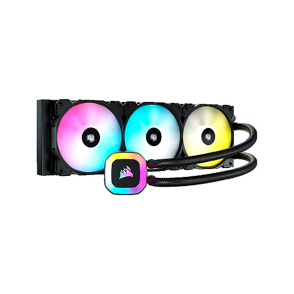 Water Cooler Corsair H150 360mm Rgb Preto Cw-9060054-Ww