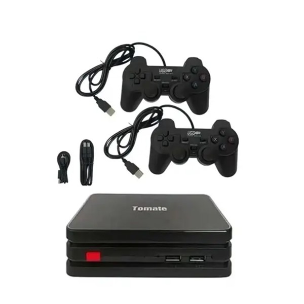 VideoGame Retro 2 Controles Com Fio Tomate 3.550 + JOGOS (PS1-32) MAY-009