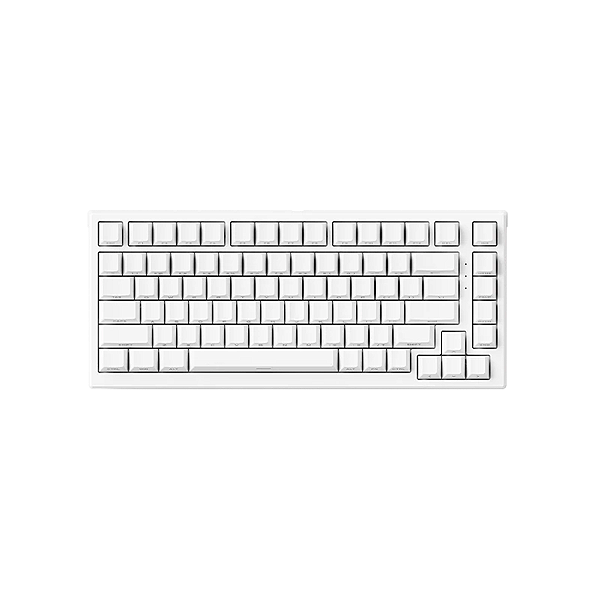 Teclado Magnético Akko TAC75 HE US Switch AstroAim Linear Branco