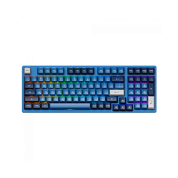 Teclado Gamer Akko Ocean Star Compact 3098b Switch Crystal
